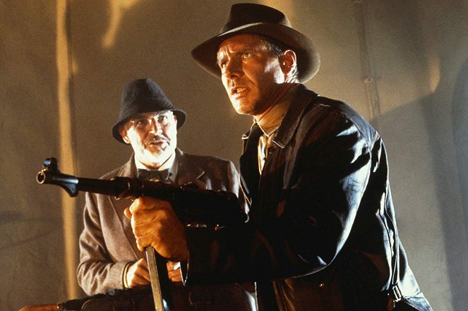Indiana Jones i ostatnia krucjata - Z filmu - Sean Connery, Harrison Ford