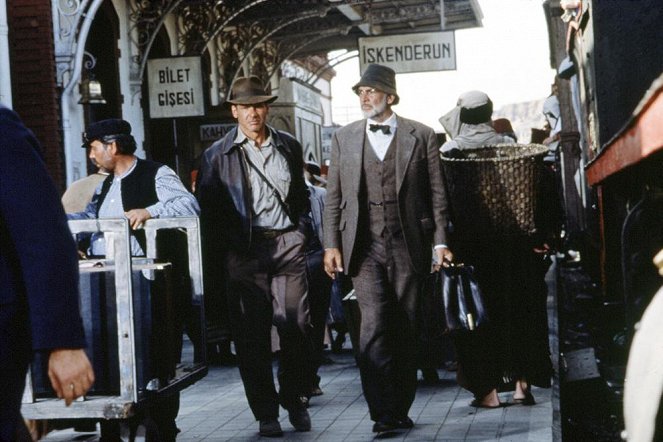 Indiana Jones e a Grande Cruzada - Do filme - Harrison Ford, Sean Connery