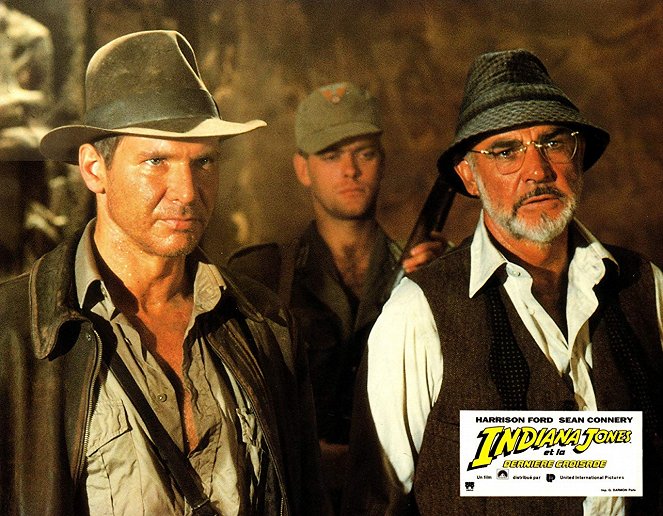 Indiana Jones i ostatnia krucjata - Lobby karty - Harrison Ford, Sean Connery