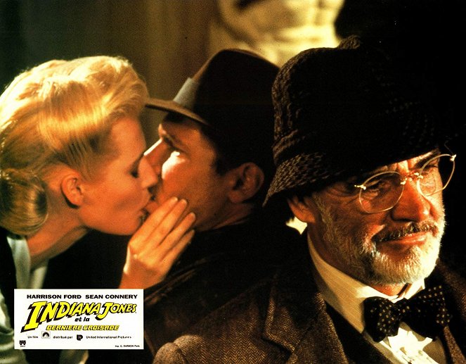 Indiana Jones und der letzte Kreuzzug - Lobbykarten - Alison Doody, Harrison Ford, Sean Connery
