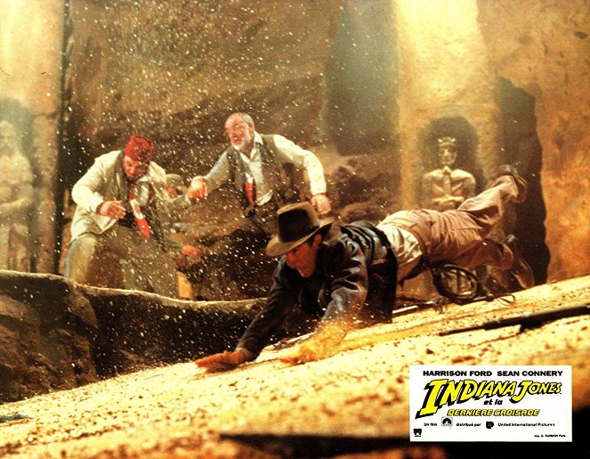 Indiana Jones és az utolsó kereszteslovag - Vitrinfotók - Sean Connery, John Rhys-Davies, Harrison Ford