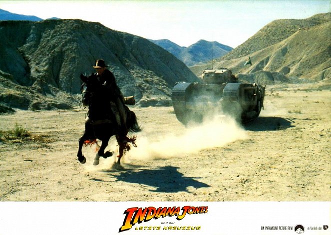 Indiana Jones e a Grande Cruzada - Cartões lobby - Harrison Ford