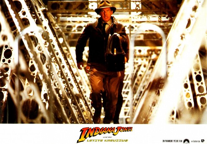 Indiana Jones et la Dernière Croisade - Cartes de lobby - Harrison Ford