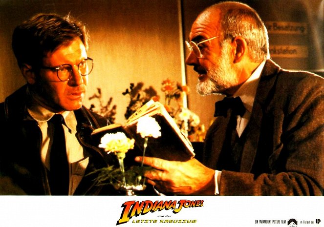 Indiana Jones und der letzte Kreuzzug - Lobbykarten - Harrison Ford, Sean Connery