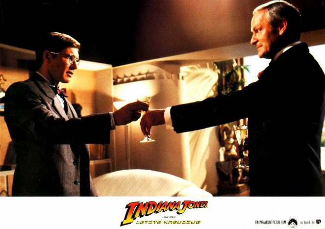 Indiana Jones und der letzte Kreuzzug - Lobbykarten - Harrison Ford, Julian Glover