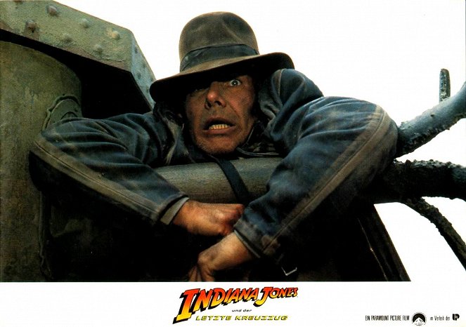 Indiana Jones et la Dernière Croisade - Cartes de lobby - Harrison Ford