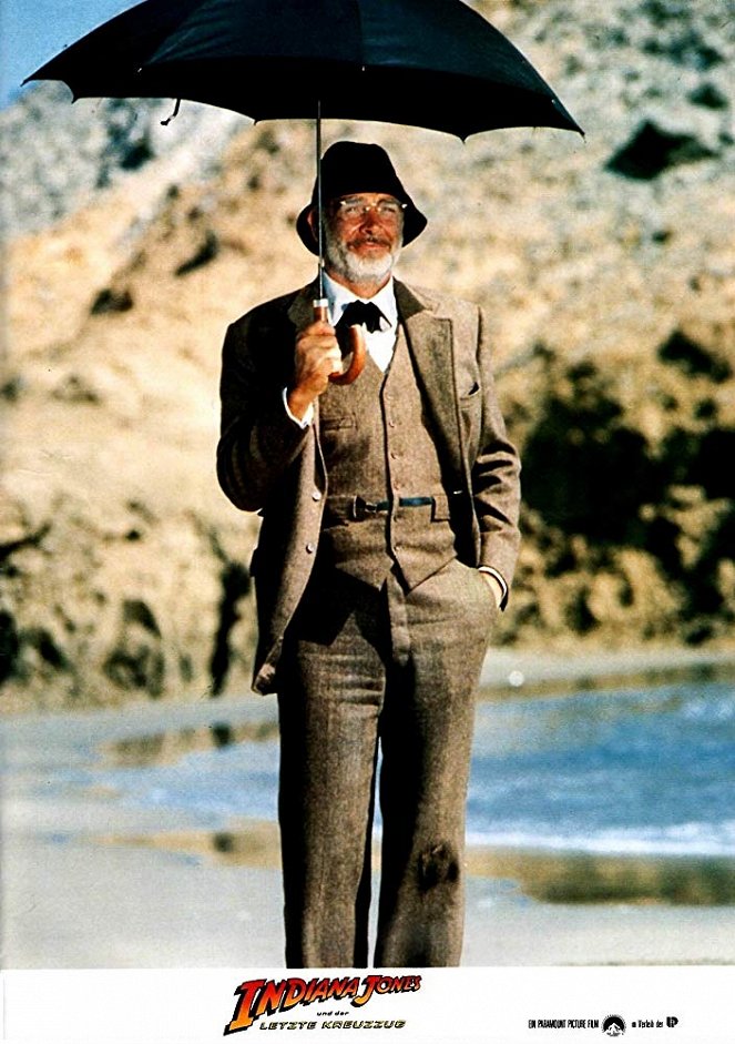 Indiana Jones und der letzte Kreuzzug - Lobbykarten - Sean Connery