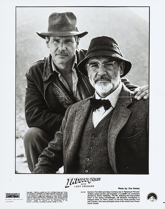 Indiana Jones i ostatnia krucjata - Lobby karty - Harrison Ford, Sean Connery