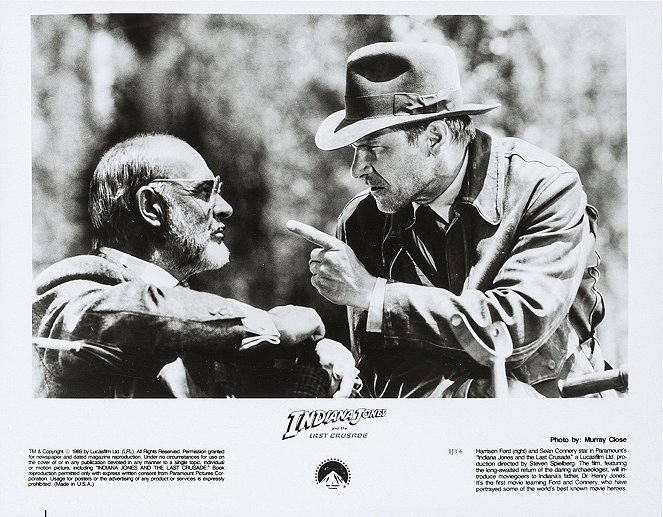 Indiana Jones and the Last Crusade - Lobby Cards - Sean Connery, Harrison Ford