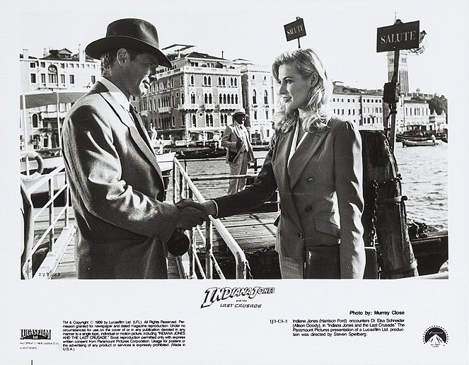 Indiana Jones and the Last Crusade - Lobby Cards - Harrison Ford, Alison Doody