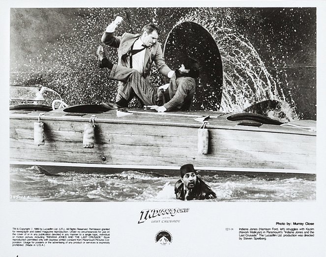 Indiana Jones and the Last Crusade - Lobby Cards - Harrison Ford, Kevork Malikyan