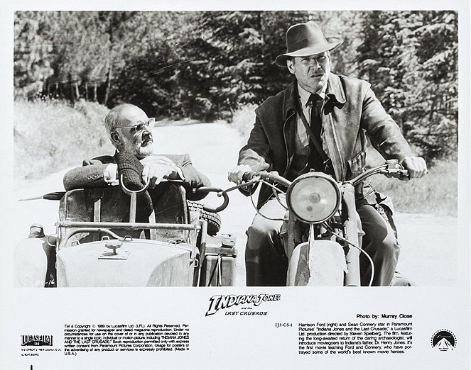 Indiana Jones és az utolsó kereszteslovag - Vitrinfotók - Sean Connery, Harrison Ford