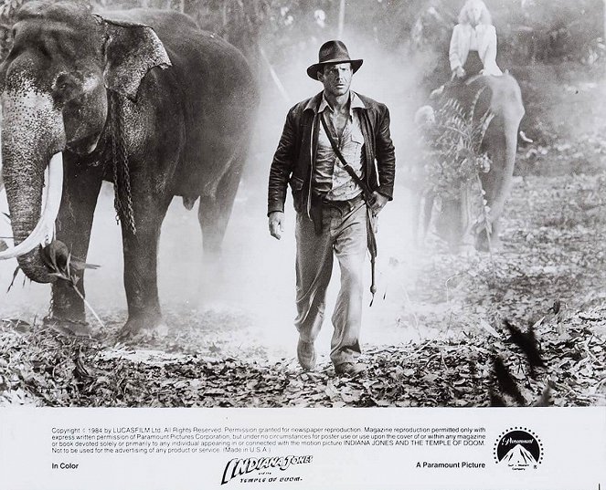 Indiana Jones ja tuomion temppeli - Mainoskuvat - Harrison Ford
