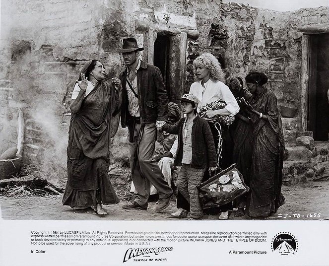 Indiana Jones and the Temple of Doom - Lobby Cards - Harrison Ford, Ke Huy Quan, Kate Capshaw