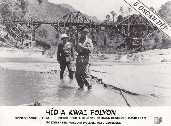 De brug over de rivier Kwai - Lobbykaarten