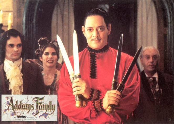 Rodzina Addamsów - Lobby karty - Raul Julia