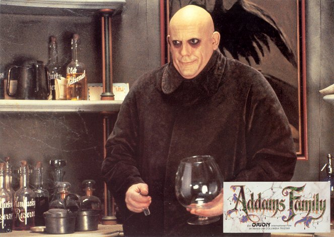 Die Addams Family - Lobbykarten - Christopher Lloyd