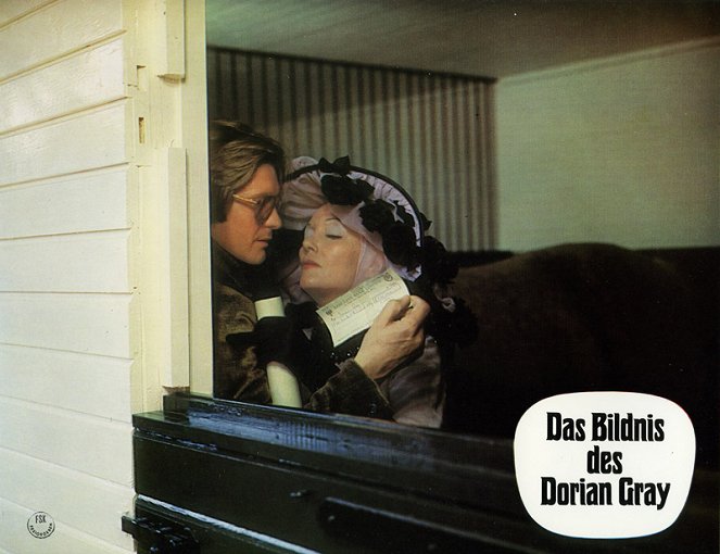 Das Bildnis des Dorian Gray - Lobbykarten - Helmut Berger