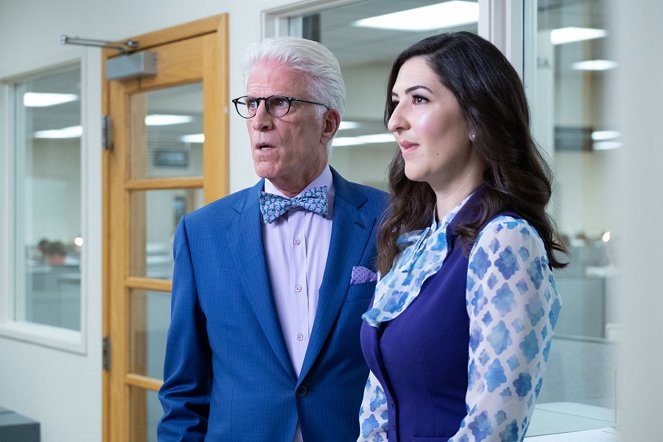 The Good Place - Janet(s)" - Van film - Ted Danson, D'Arcy Carden