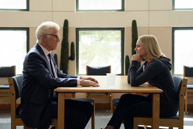 The Good Place - The Worst Possible Use of Free Will - Van film - Ted Danson, Kristen Bell