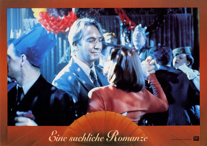 Eine sachliche Romanze - Lobbykarten - Alan Rickman