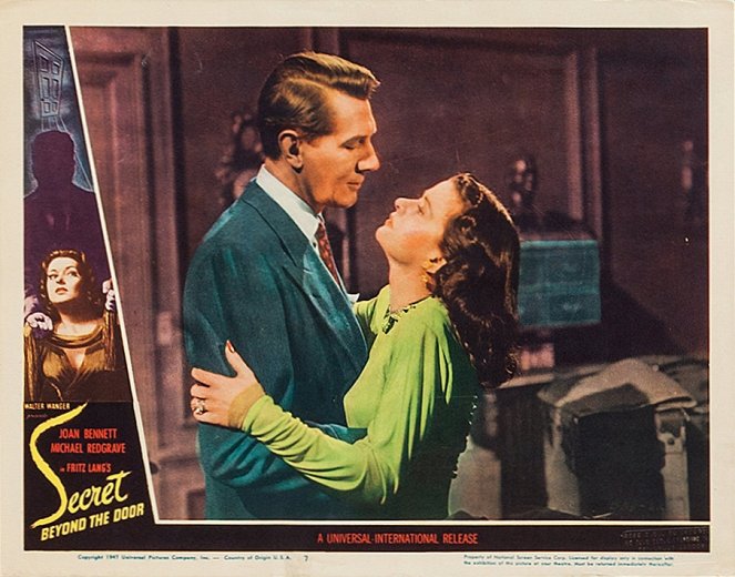 Secret Beyond the Door - Lobby karty - Michael Redgrave, Joan Bennett