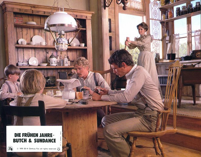 Butch and Sundance: The Early Days - Vitrinfotók - William Katt, Tom Berenger, Jill Eikenberry