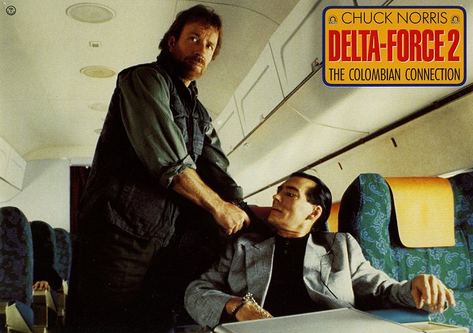 Delta Force 2: The Columbian Connection - Lobbykarten - Chuck Norris