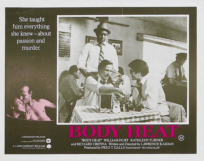 Body Heat - Lobby Cards