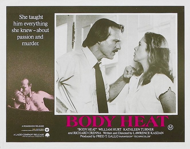 Body Heat - Lobby Cards