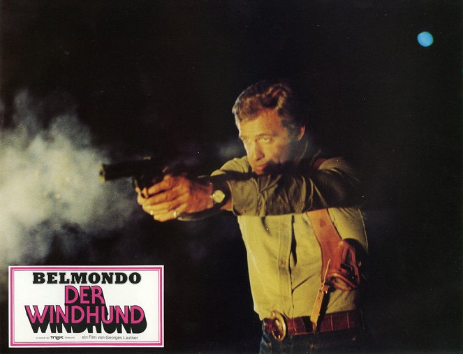 Der Windhund - Lobbykarten - Jean-Paul Belmondo