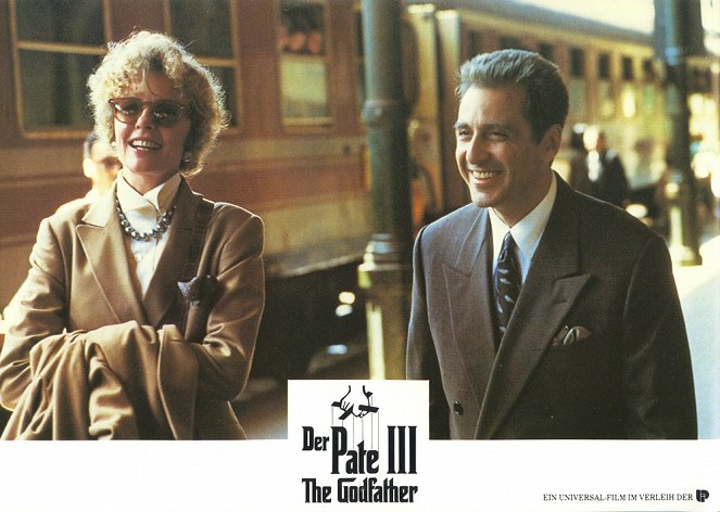 Der Pate III - Lobbykarten - Diane Keaton, Al Pacino