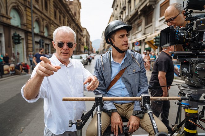 A Felicidade das Pequenas Coisas - De filmagens - Daniele Luchetti, Pif