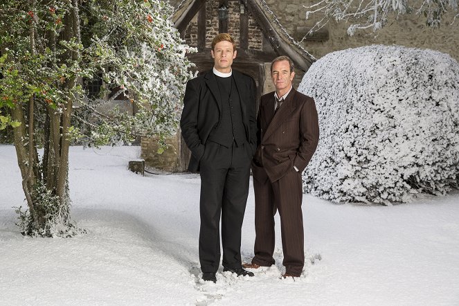 Grantchester bűnei - Season 2 - Karácsony - Promóció fotók - James Norton, Robson Green