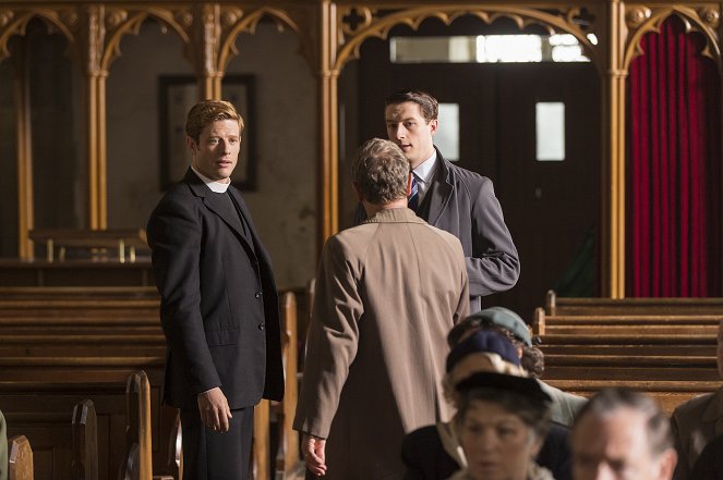 Grantchester - Ermittler im Auftrag des Herrn - Season 2 - Ermittler im Auftrag des Herrn - Tödliche Weihnachten überall - Filmfotos - James Norton, Lorne MacFadyen