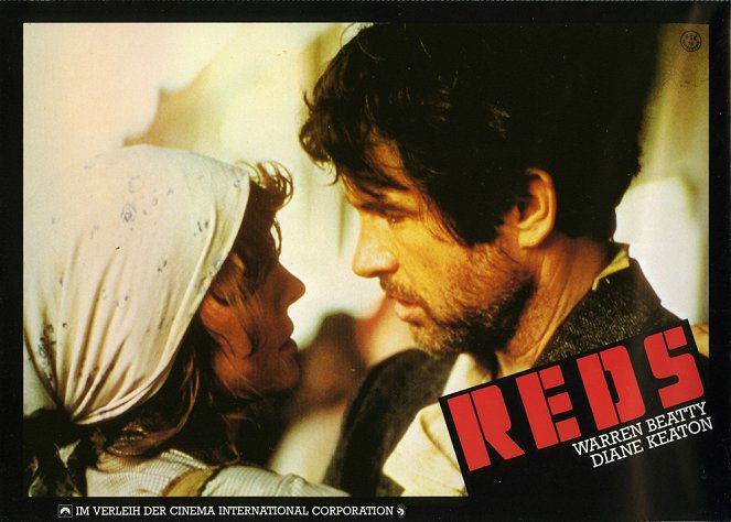 Reds - Lobbykarten - Diane Keaton, Warren Beatty