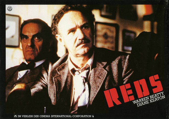 Reds - Cartes de lobby - Gene Hackman