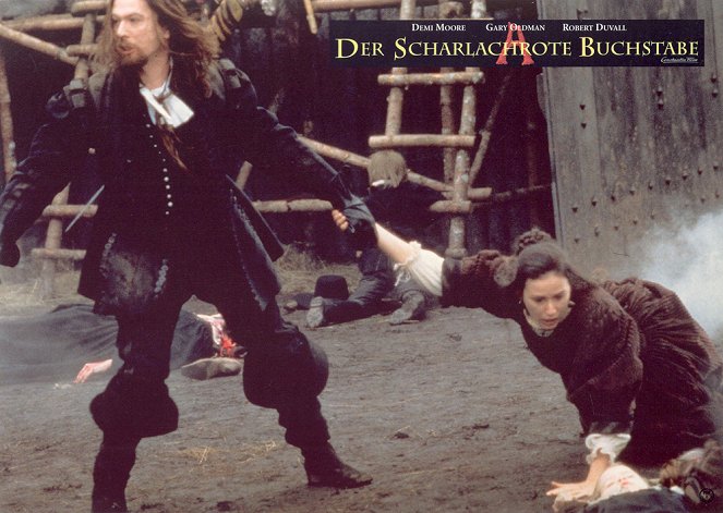 The Scarlet Letter - Lobby Cards - Gary Oldman, Demi Moore