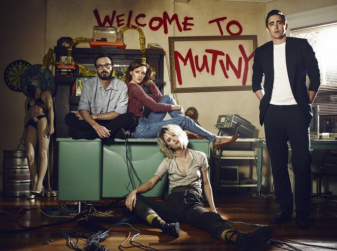 Halt and Catch Fire - Season 2 - Promokuvat - Scoot McNairy, Kerry Bishé, Mackenzie Davis, Lee Pace