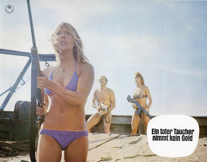 Ein toter Taucher nimmt kein Gold - Lobby Cards