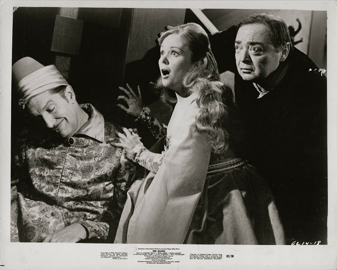 the raven - Lobbykarten - Vincent Price, Olive Sturgess, Peter Lorre