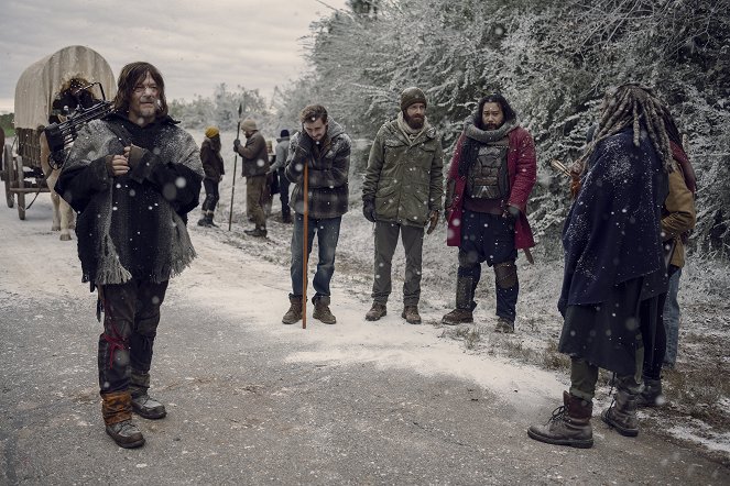 The Walking Dead - The Storm - Van film - Norman Reedus, Callan McAuliffe, Ross Marquand, Cooper Andrews