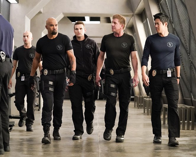 S.W.A.T. - Cash Flow - Photos - Shemar Moore, Alex Russell, Kenny Johnson, David Lim