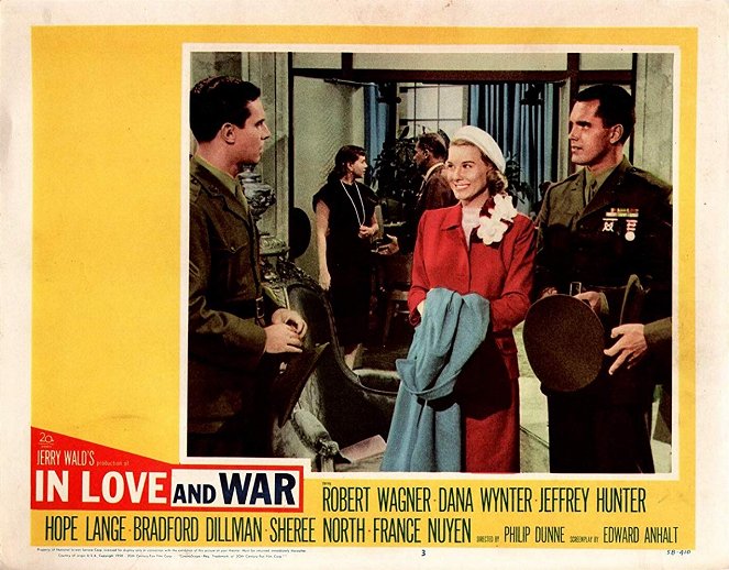 In Love and War - Lobby Cards