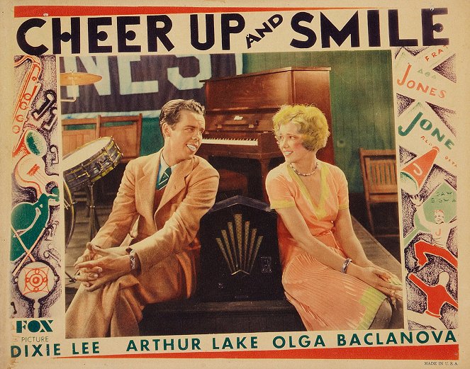 Cheer Up and Smile - Cartões lobby