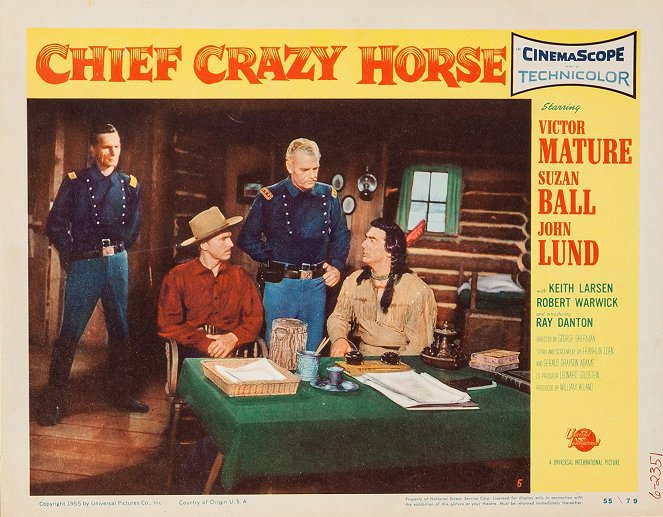 Crazy Horse - Le grand chef - Cartes de lobby
