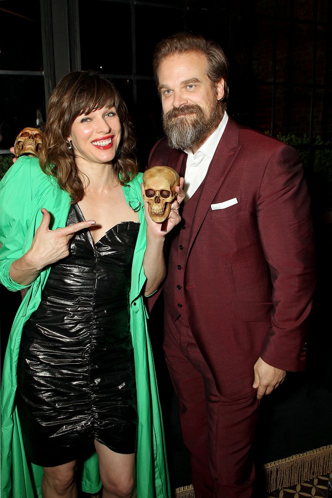 Hellboy - Events - New York Special Screening at the AMC Lincoln Square IMAX in New York, NY on April 9, 2019 - Milla Jovovich, David Harbour