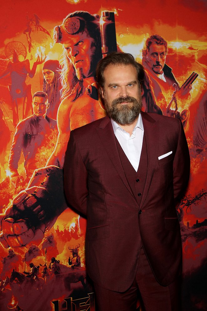 Hellboy - De eventos - New York Special Screening at the AMC Lincoln Square IMAX in New York, NY on April 9, 2019 - David Harbour