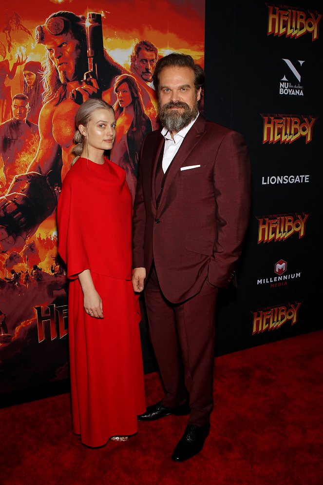 Hellboy - De eventos - New York Special Screening at the AMC Lincoln Square IMAX in New York, NY on April 9, 2019 - Alison Sudol, David Harbour