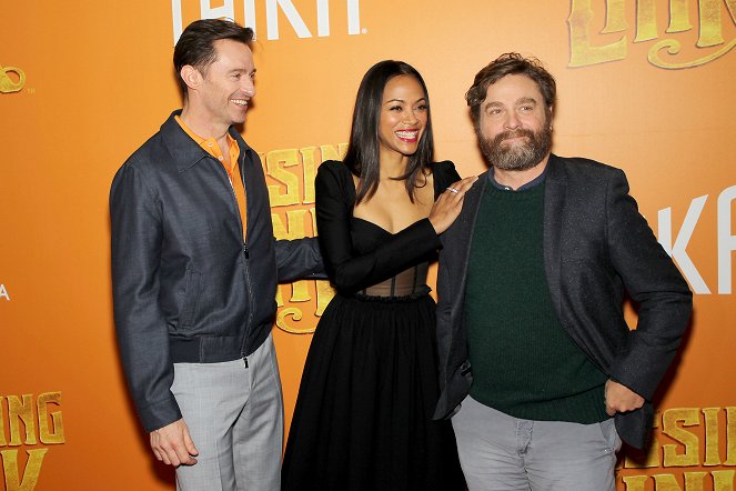 Missing Link - Events - New York Premiere of LAIKA Studios’ "MISSING LINK" Presented by Annapurna Pictures at the Regal Cinemas Battery Park 11 on April 07, 2019 - Hugh Jackman, Zoe Saldana, Zach Galifianakis